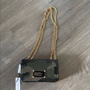 Marc Jacobs camo Crossbody Bag with chain